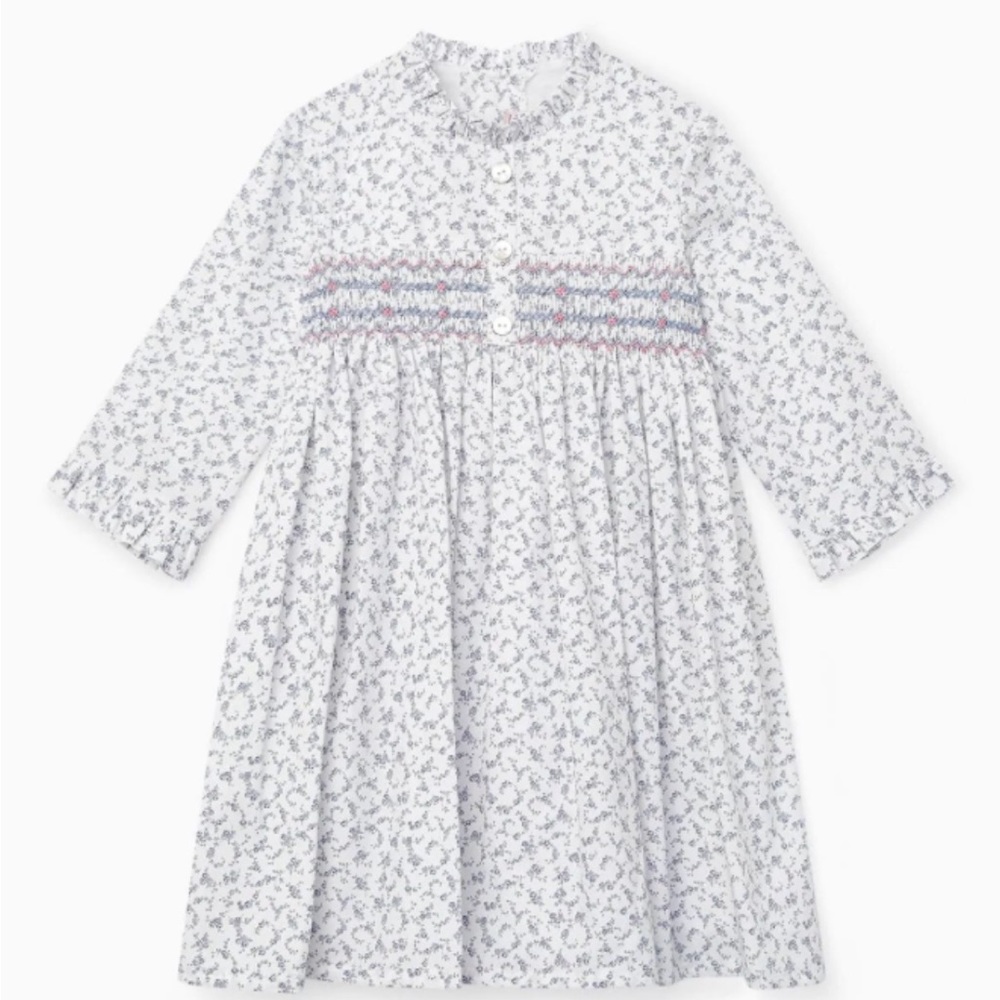 La Coqueta Azulina Blue Floral Dress 2Y BNWT!